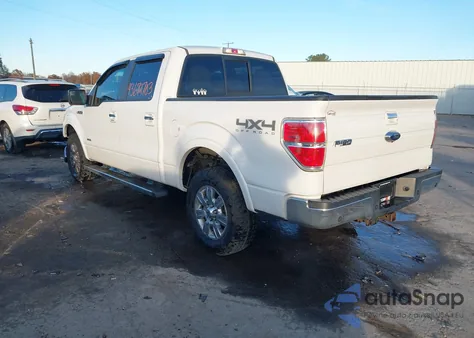 2012 Ford F-150 Lariat из США, поврежденный, VIN 1FTFW1ET8CFB06988